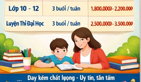 bang gia gia su tphcm