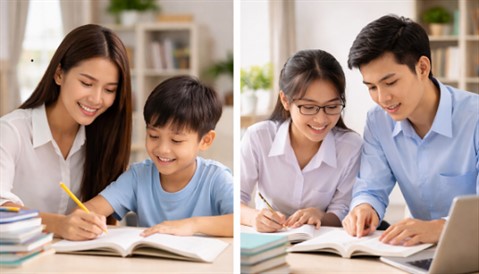 Lớp học gia sư tại Tân An