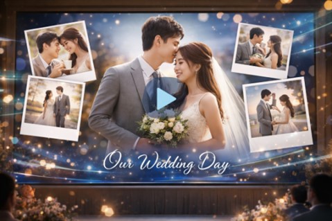 video slideshow cưới đẹp