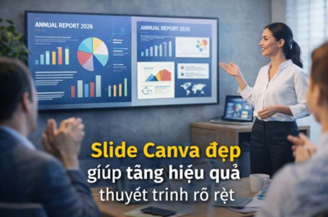 thiết kế slide canva đẹp