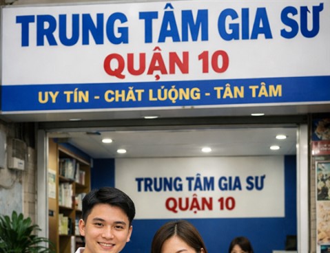 Trung tâm gia sư quận 10