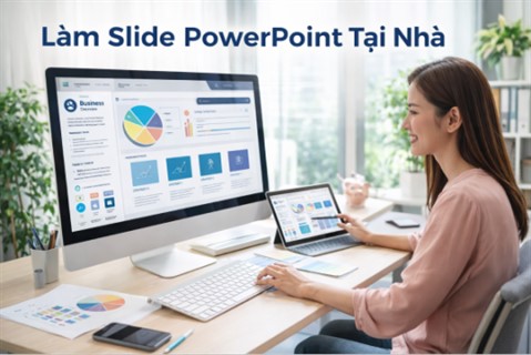 làm slide powerpoint tại nhà